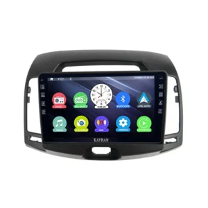 Headunit With Carplay For HYUNDAI ELANTRA BLACK, LHD | 2006-2011 | 9INCH