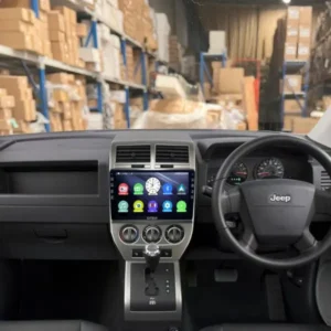 Headunit With Carplay for Jeep Compass | 2007-2009 | 10″ Inch